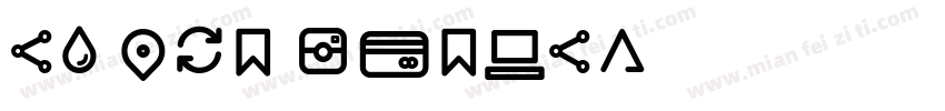 sF Pro Icons字体转换